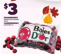 Independent City Market CRANBERRIES offer
