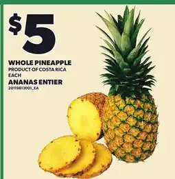 Independent City Market WHOLE PINEAPPLE offer