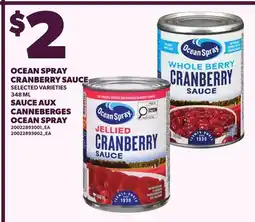 Independent City Market OCEAN SPRAY CRANBERRY SAUCE offer