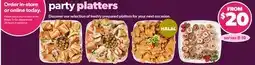 Valu-mart PARTY PLATTERS offer