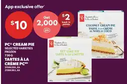Valu-mart TARTES À LA CRÈME PC offer