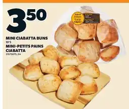 Valu-mart MINI-PETITS PAINS CIABATTA, 10'S offer