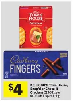 Foodland Town House, Snap'd or Cheez-It Crackers offer