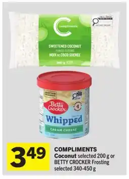 Foodland COMPLIMENTS Coconut offer
