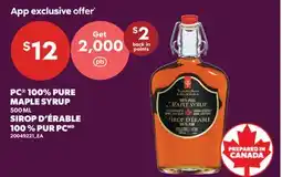 Valu-mart SIROP D'ÉRABLE 100 % PUR PC offer