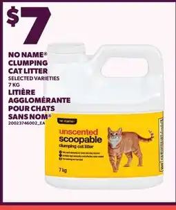 Valu-mart LITIÈRE AGGLOMÉRANTE POUR CHATS SANS NOM offer