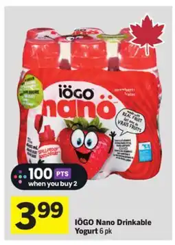 Foodland Nano Drinkable Yogurt offer