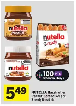 Foodland Hazelnut or Peanut Spread offer
