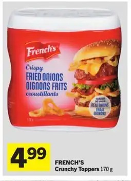 Foodland Crunchy Toppers offer