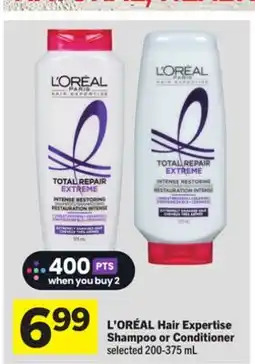 Foodland Hair Expertise Shampoo or Conditioner offer