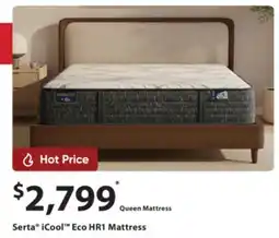 Sleep Country Serta iCool Eco HR1 Mattress Queen Mattress offer
