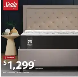 Sleep Country Sealy Posturepedic Plus DBS1 Mattress offer