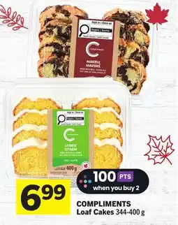 Foodland COMPLIMENTS Loaf Cakes offer