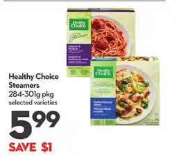 Longo's Healthy Choice Steamers offer