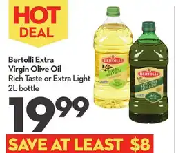 Longo's Bertolli Extra Virgin Olive Oil Rich Taste or Extra Light offer