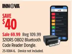 Canadian Tire 3210RS OBD2 Bluetooth Code Reader Dongle offer