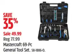 Canadian Tire Mastercraft 69-Pc General Tool Set offer