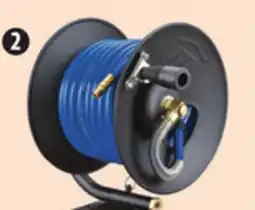 Canadian Tire Mastercraft Hose Reel with PVC Hose offer
