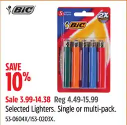 Canadian Tire Selected Lighters offer