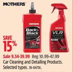 Canadian Tire Car Cleaning and Detailing Products offer