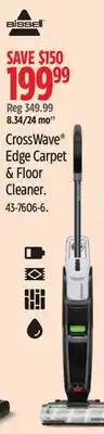 Canadian Tire CrossWave Edge Carpet & Floor Cleaner offer