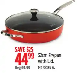 Canadian Tire 32cm Frypan with Lid offer