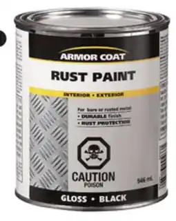 Canadian Tire Rust Paint offer
