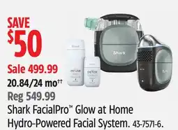 Canadian Tire Shark FacialPro Glow at Home Hydro-Powered Facial System offer