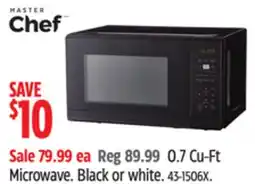 Canadian Tire MasterChef Microwave offer