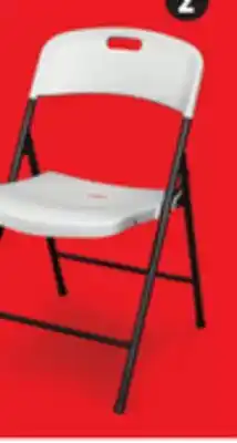 Canadian Tire For Living Plastic Folding Chair offer