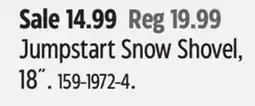 Canadian Tire Yardworks Jumpstart Snow Shovel offer