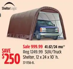 Canadian Tire SUV/Truck Shelter offer