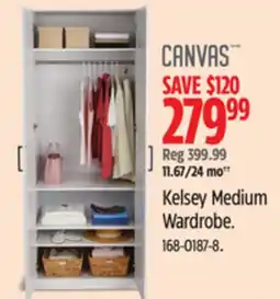 Canadian Tire Kelsey Medium Wardrobe offer
