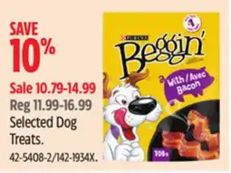 Canadian Tire Selected Dog Treats offer