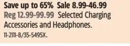 Canadian Tire DEWALT Selected Charging Accessories and Headphones offer