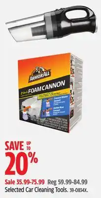 Canadian Tire Selected Car Cleaning Tools offer