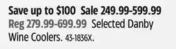Canadian Tire Selected Danby Wine Coolers offer