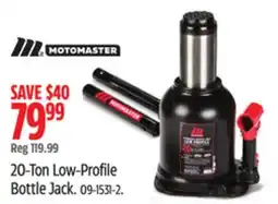 Canadian Tire 20-Ton Low-Profile Bottle Jack offer