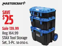Canadian Tire MASTERCRAFT STAX Tool Storage Set offer