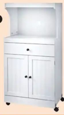 Canadian Tire For Living Microwave Cart with Locking Wheels offer