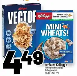 Metro Kellogg's cereals offer