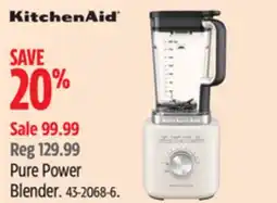 Canadian Tire KitchenAid Pure Power Blender offer