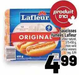 Metro Lafleur saucisses fumées offer