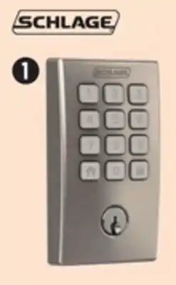 Canadian Tire SCHLAGE Century or Camelot Door Lock offer