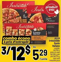 Metro Irresistible pizza offer