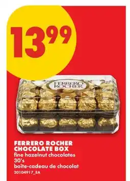 No Frills FERRERO ROCHER CHOCOLATE BOX, 30's offer