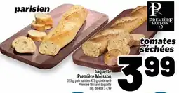 Metro Première Moisson baguette offer