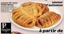 Metro Première Moisson croissants 100 % beurre offer