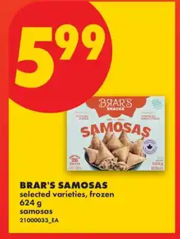 No Frills BRAR'S SAMOSAS offer
