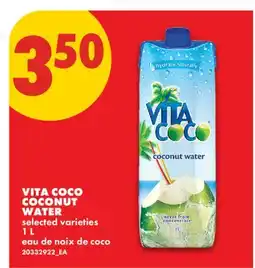 No Frills VITA COCO COCONUT WATER offer